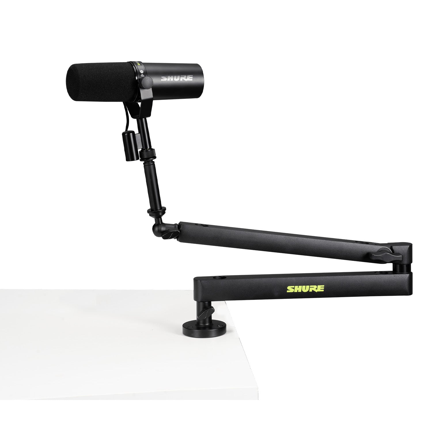 Shure SH-BROADCAST2 - Podcast Low-Profile Desktop Microphone Stand