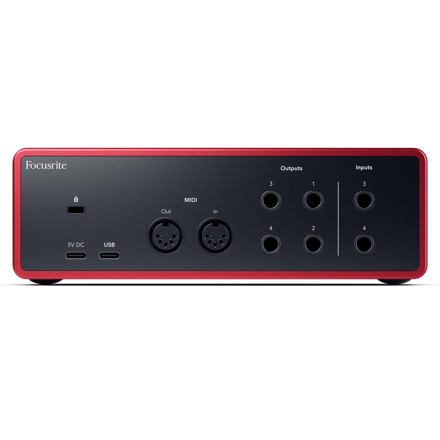 Focusrite Scarlett 4i4 4th Generation - 4-In 4-Out USB Audio Interface