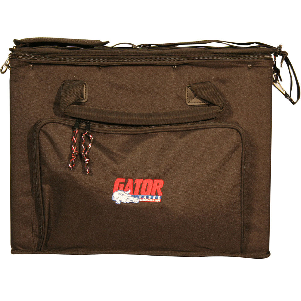 Gator GRB-4U 4-Space Rack Bag with Black Nylon Over Plywood Construction