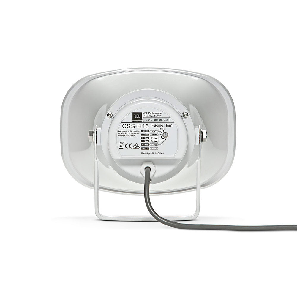 JBL CSS-H15 Commercial Series 15-Watt Paging Horn