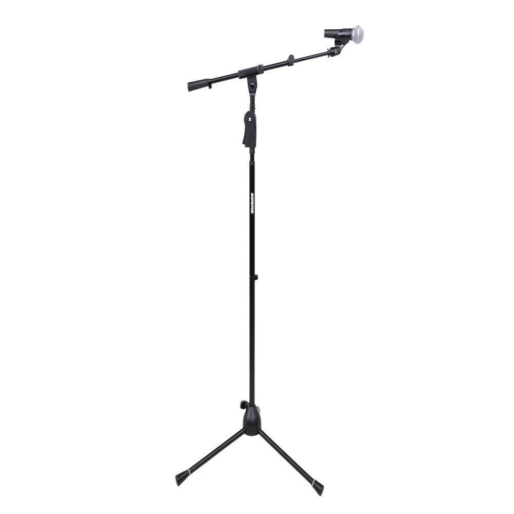 Shure SH-TRIPODSTANDTBMDX - Deluxe Tripod Mic Stand with Telescoping Boom