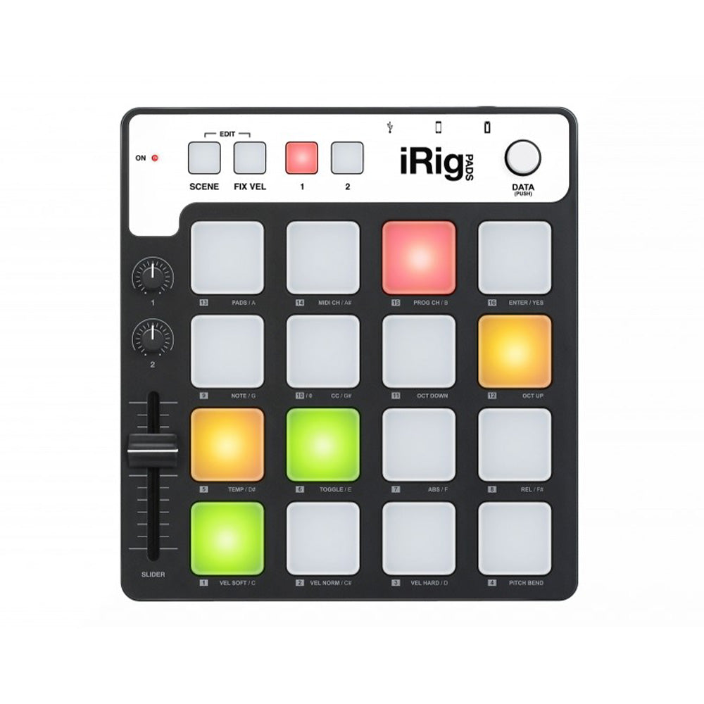IK Multimedia iRig Pads - Controller for iOS or Computers