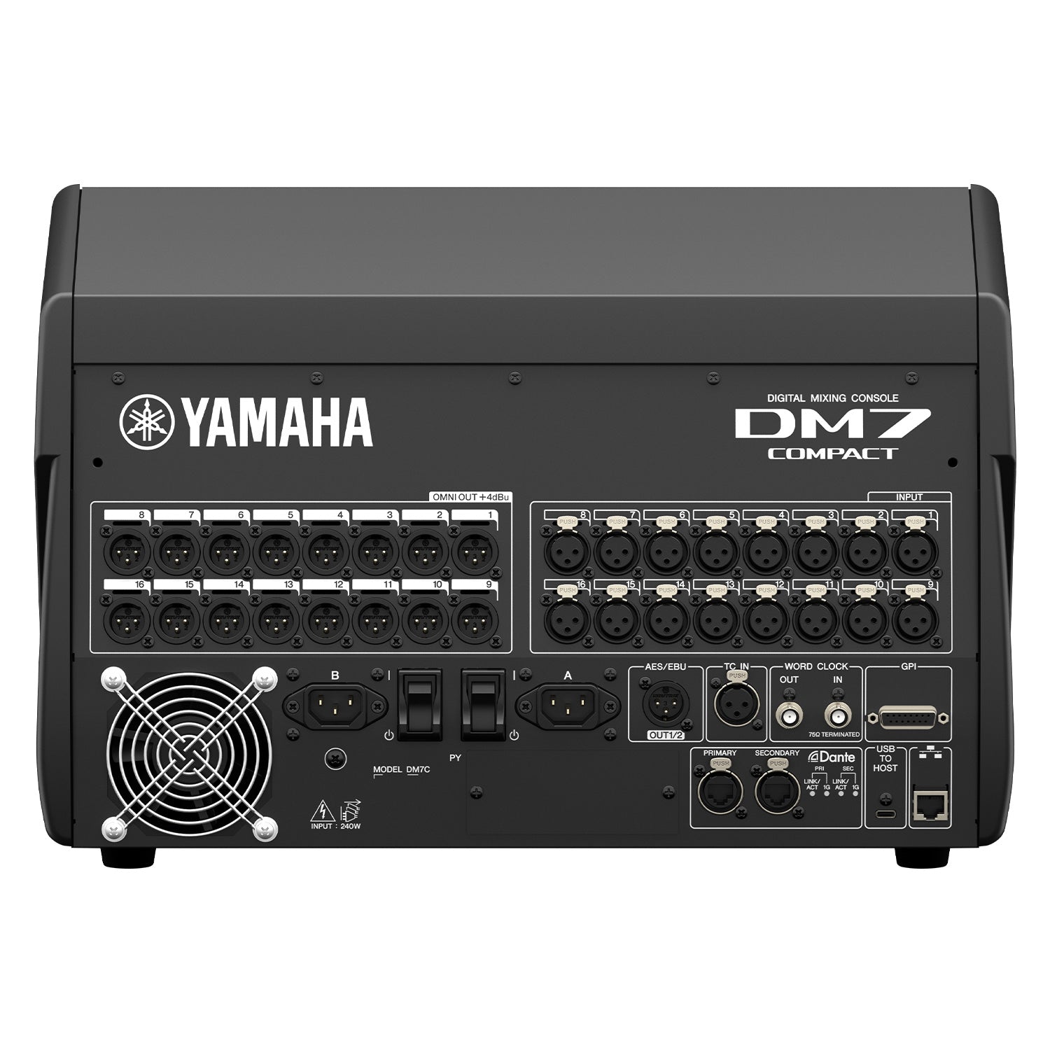 Yamaha DM7 Compact - 72-Channel Digital Mixing Console