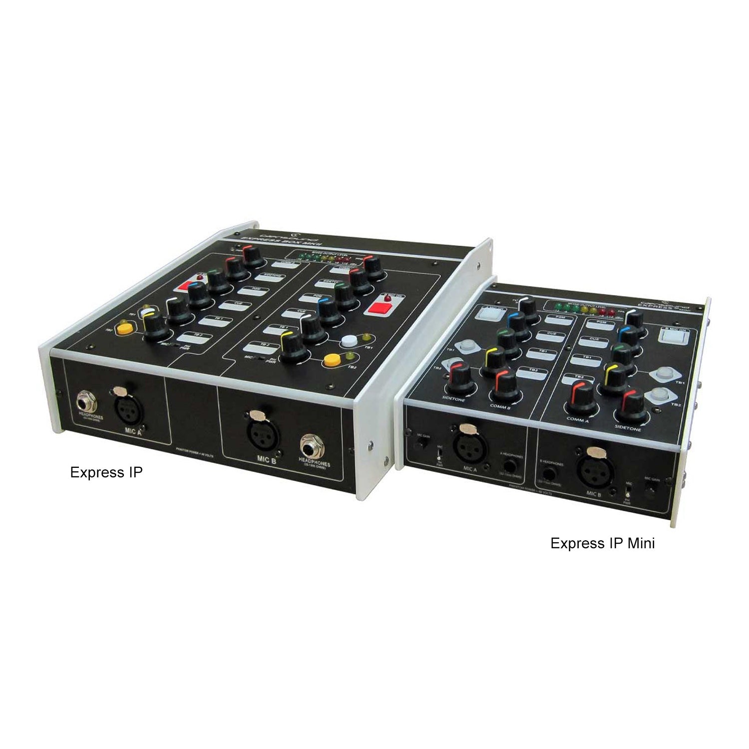 Glensound Express IP Mini X - Compact 2-User Dante / AES67 Commentary Unit