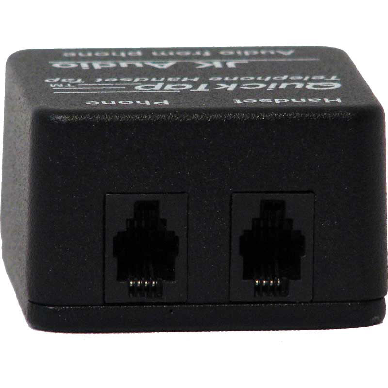 JK Audio QT Quicktap Telephone Handset Audio Interface (Conversation Recording/Monitoring)