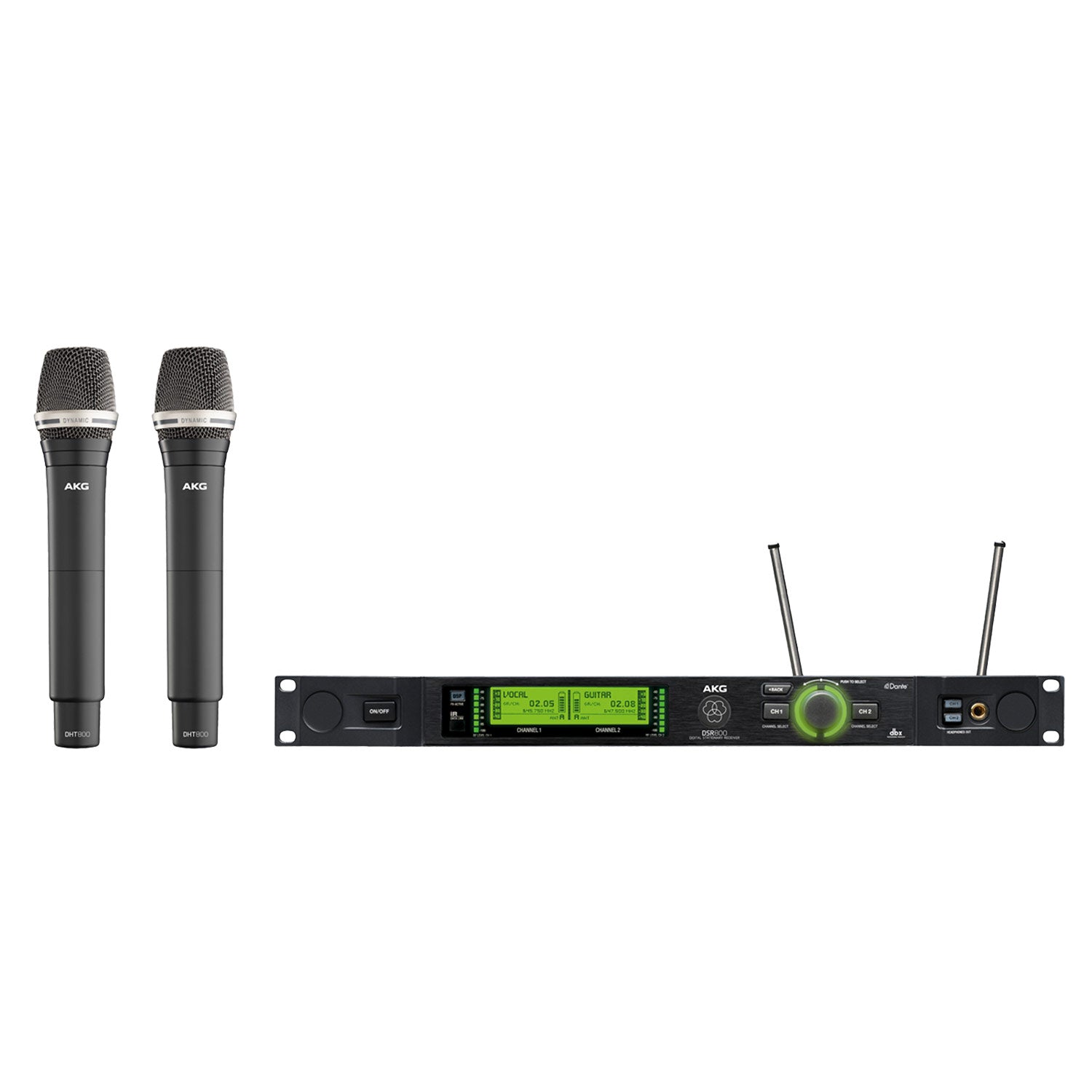 AKG DMS800 Vocal Set D7 - Handheld Wireless System (Band 1 / 550-663 MHz)