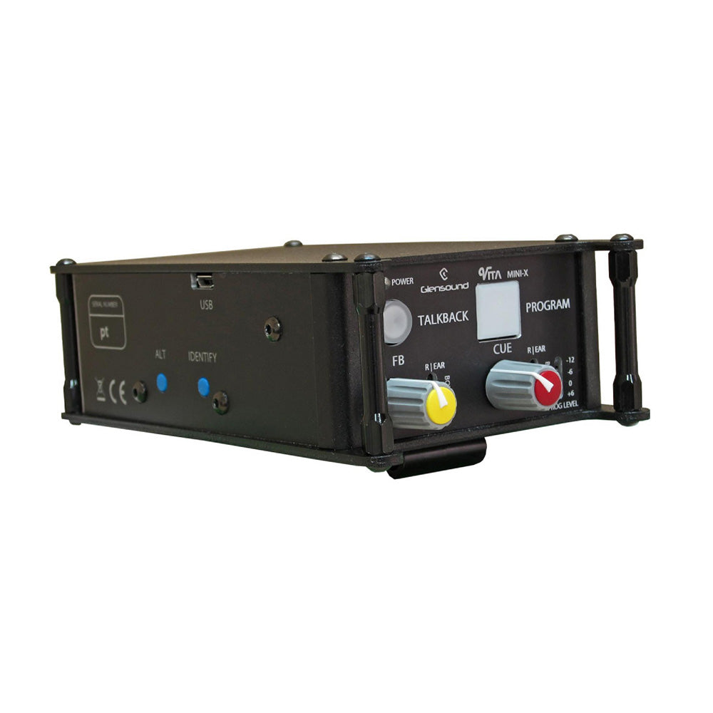 Glensound VITA Mini X - Dante / AES67 Beltpack Commentary Interface