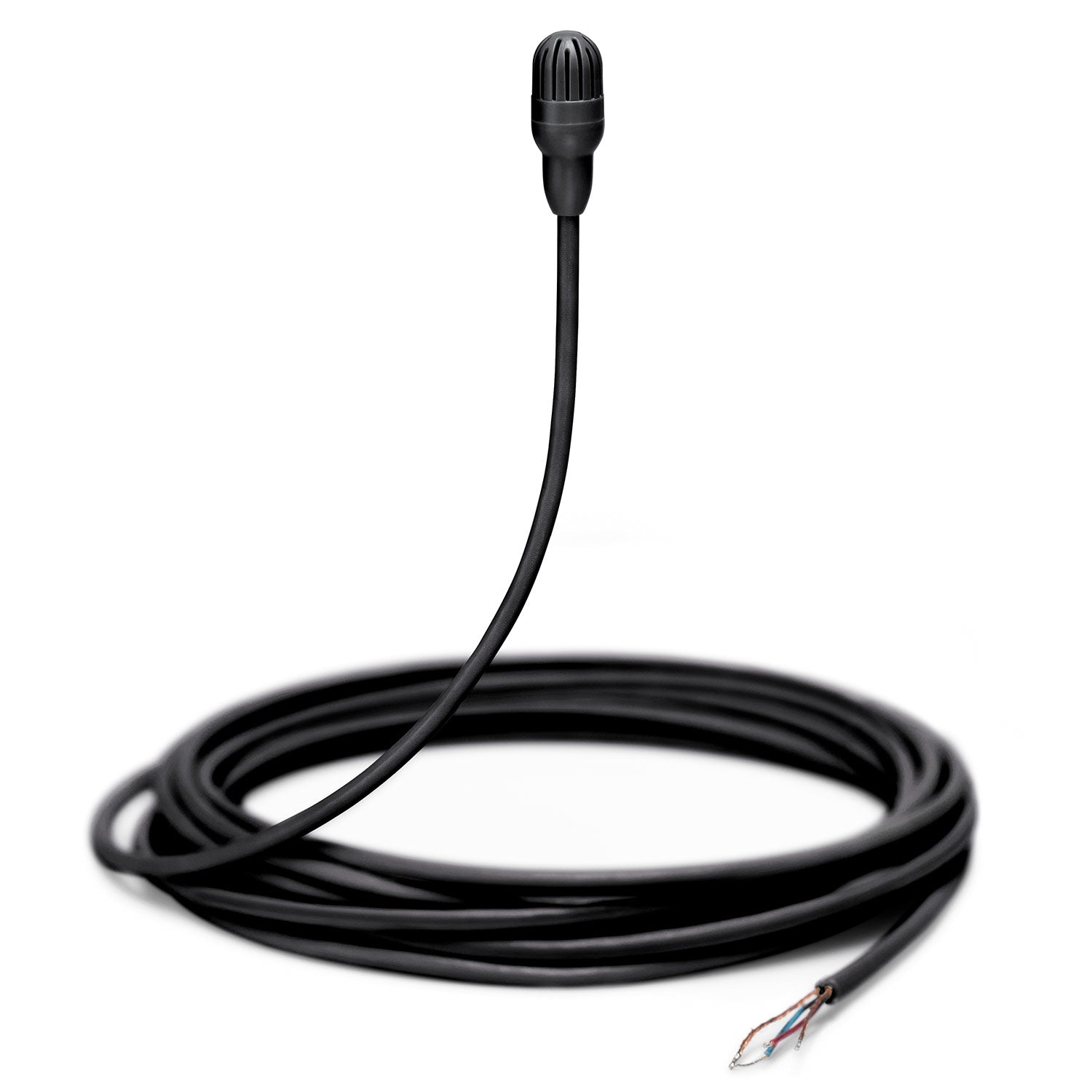 Shure TwinPlex TL47B/O-NC-A Subminiature Lavalier Microphone (Low Sens, No Conn, Black)