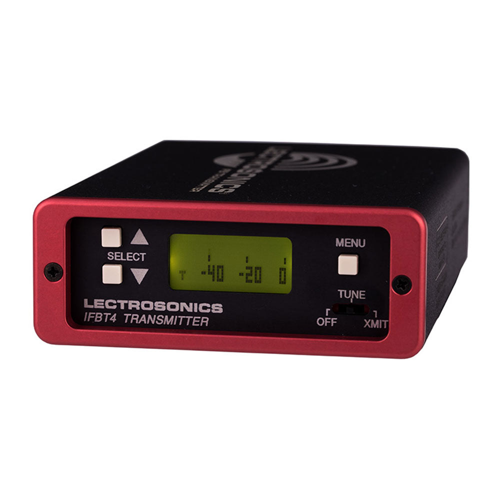 Lectrosonics IFBT4 - Frequency-Agile Compact IFB Transmitter (Block VHF / 174-216 MHz)