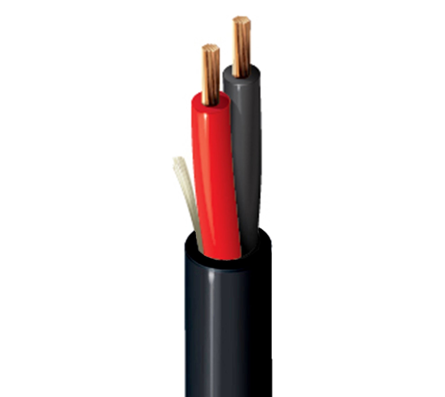Belden 5100UE 14AWG Twisted Pair Bulk Speaker Cable (Black/1000 Foot Spool)