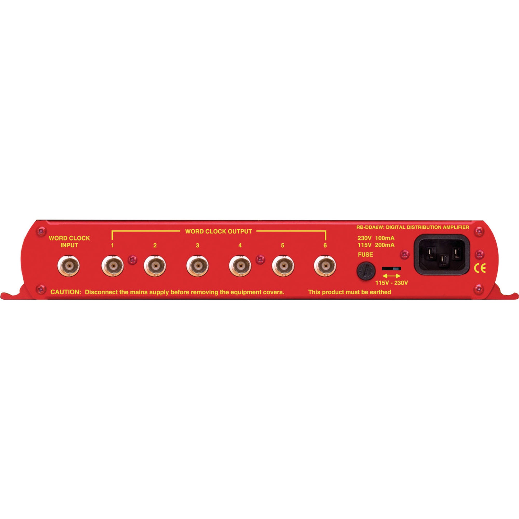 Sonifex RB-DDA6W 6 Way Word Clock Distribution Amplifier