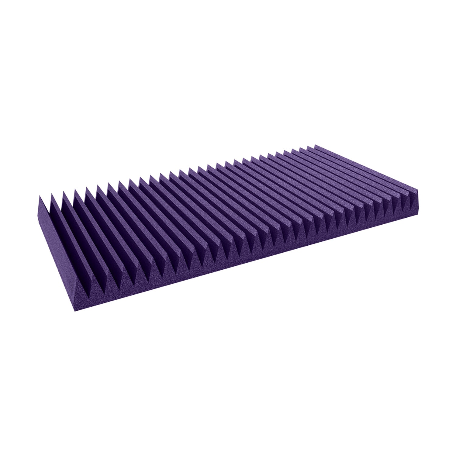 Auralex 4" StudioFoam Wedge - 2x4 Foot Absorption Panel (Purple / Box of 6)