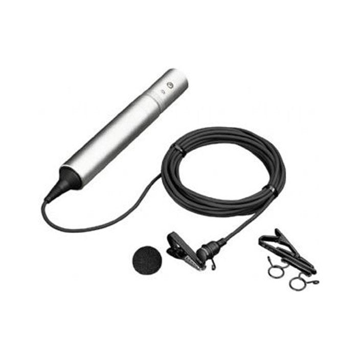 Sony ECM-77B Mini Omni-Directional Lavalier Condenser Microphone (XLR with Battery or 48v)