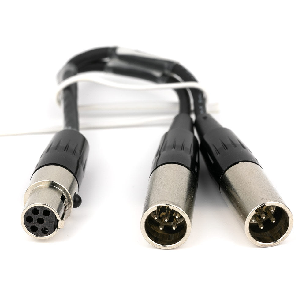 Lectrosonics MCTA6TA5M2 - TA6F to Dual TA5M Adapter Cable