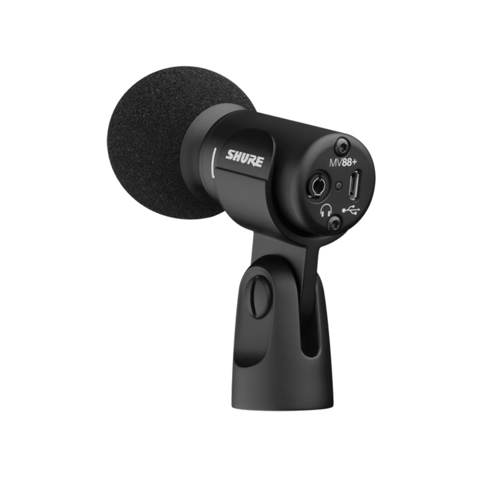 Shure MV88 Plus Stereo USB or Mobile Recording Microphone