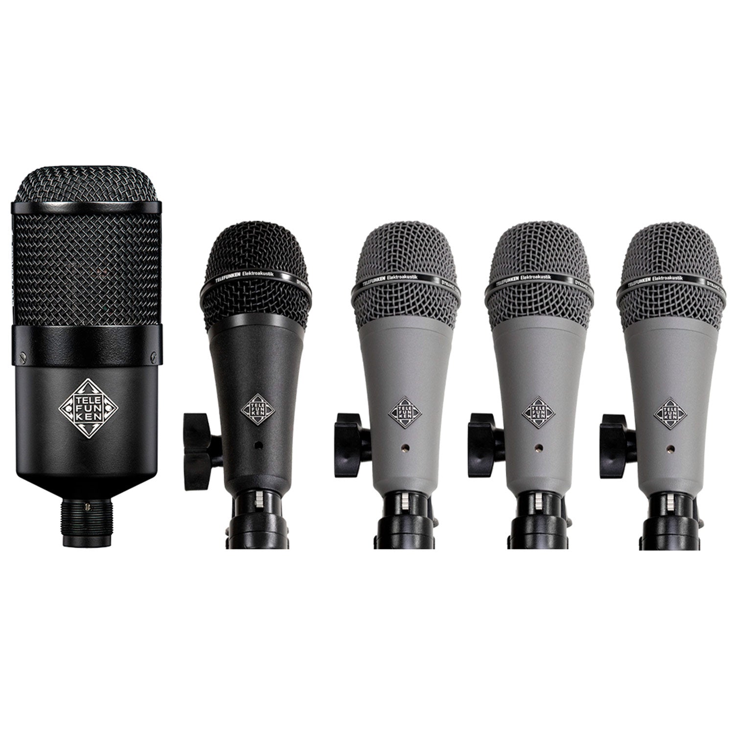 Telefunken DD5 Dynamic Drum Microphone Pack (wth Case)