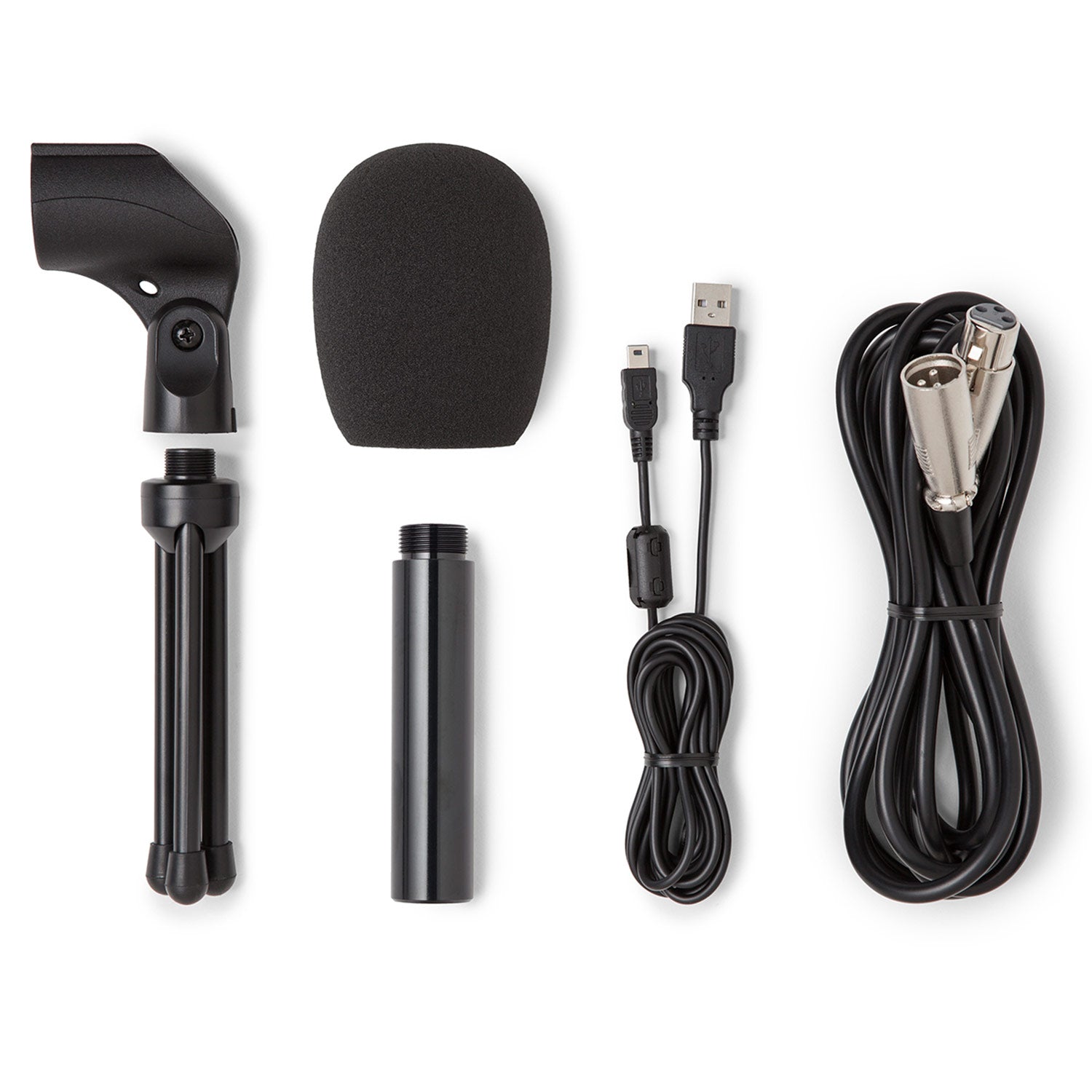 Samson Q2U Recording and Podcasting Pack (USB Microphone with Accessories)