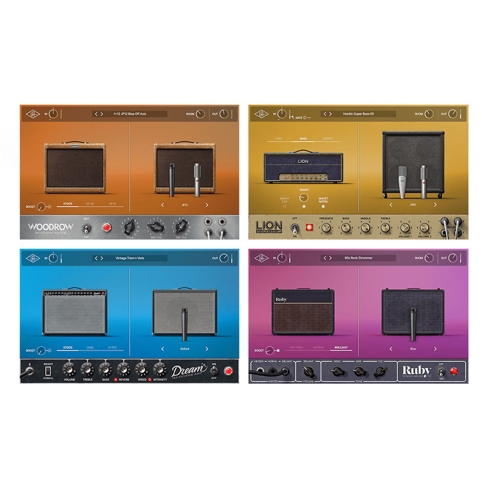 Universal Audio UAD Guitar Amp Bundle Mk2 (VST/AU/AAX Native)