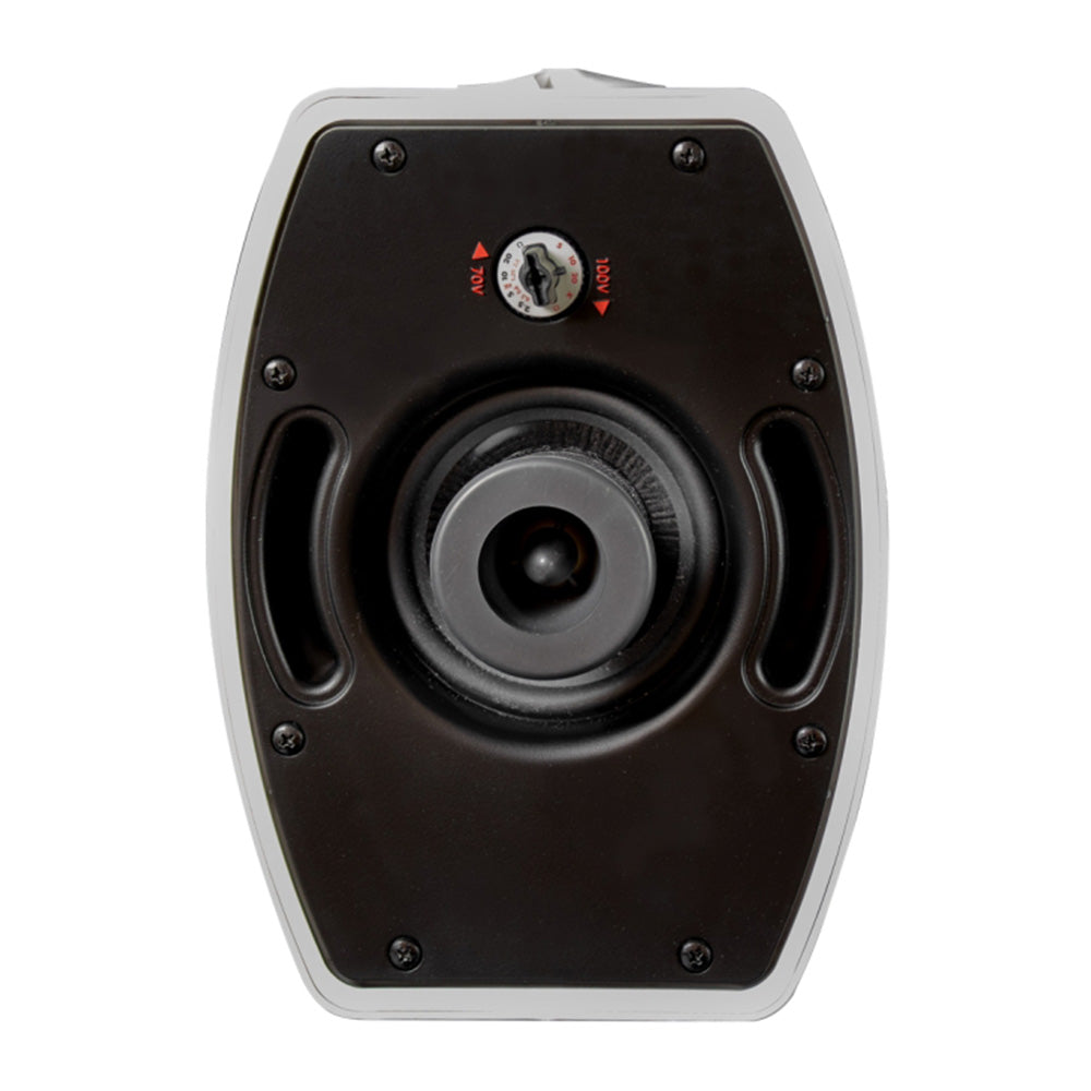 Soundtube SM400i-WH - Two-Way 4-Inch Surface Mount Loudspeaker (White)