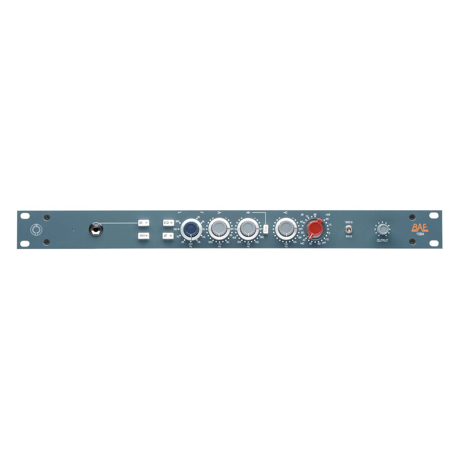 BAE 1084 Rackmount Mic Preamp and Equalizer (Matched Pair with PSU)