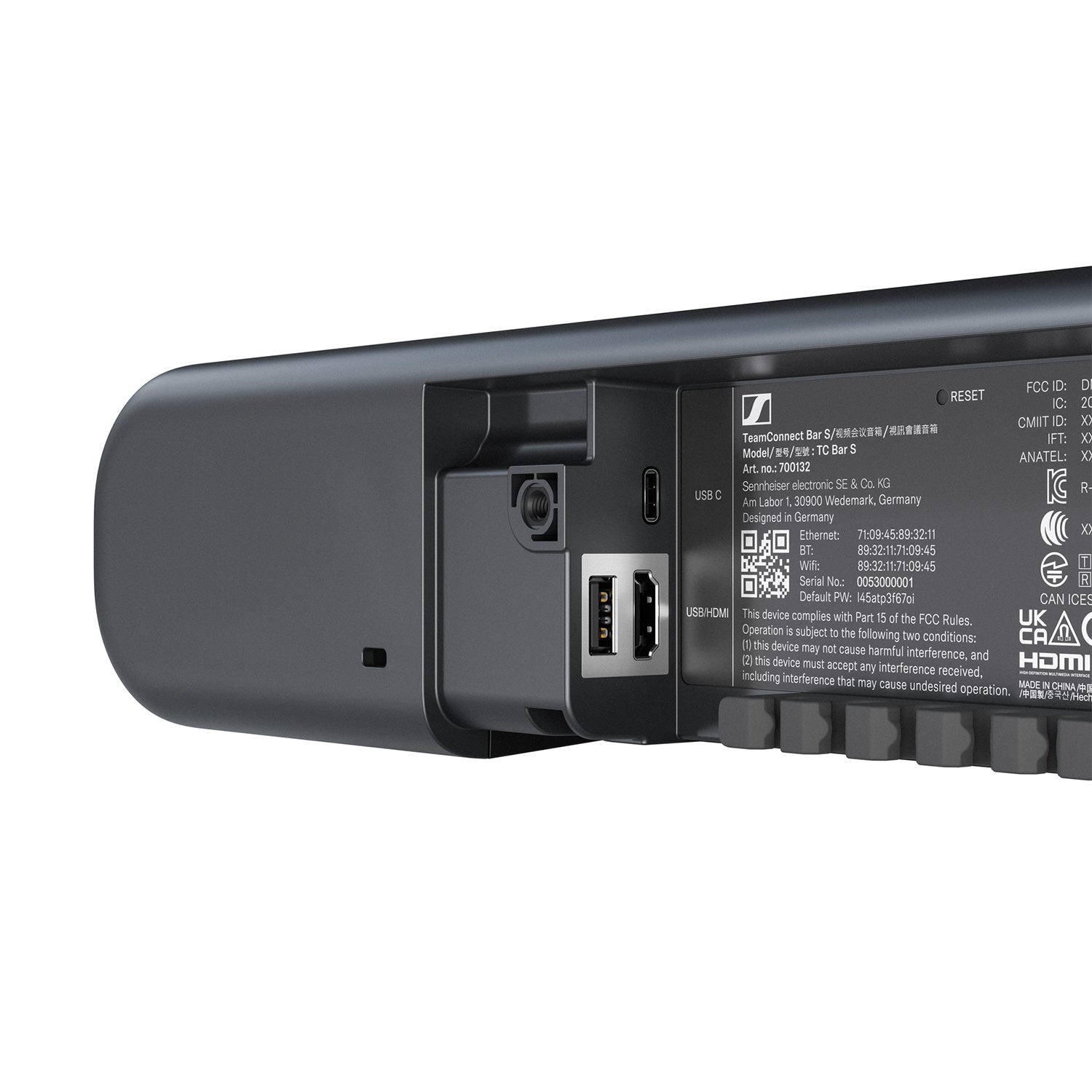 Sennheiser TC BAR S - TeamConnect All In One Conferencing Soundbar