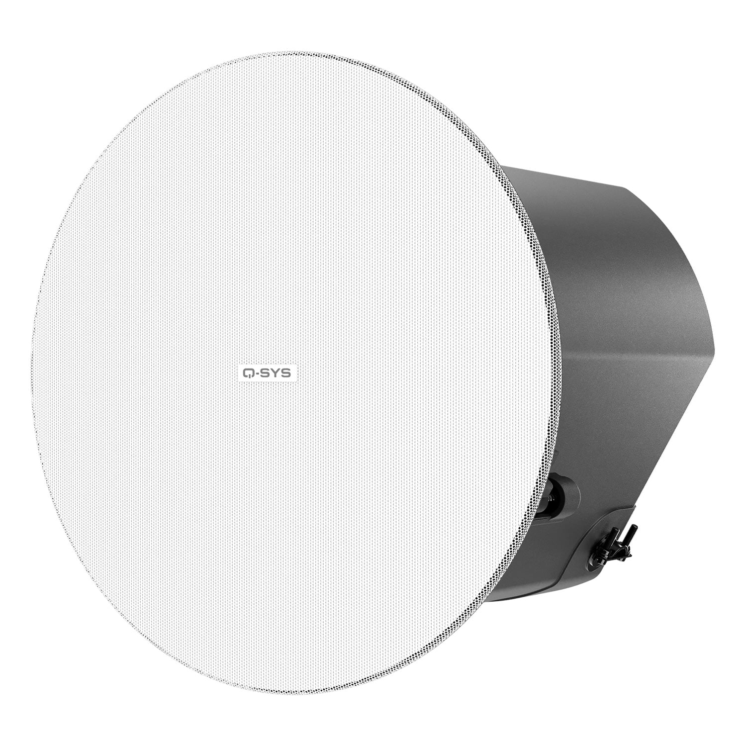 QSC AD-C6T-ZB-WH - AcousticDesign Premium 2-Way 6-Inch Ceiling Loudspeaker (White / Zero Bezel)