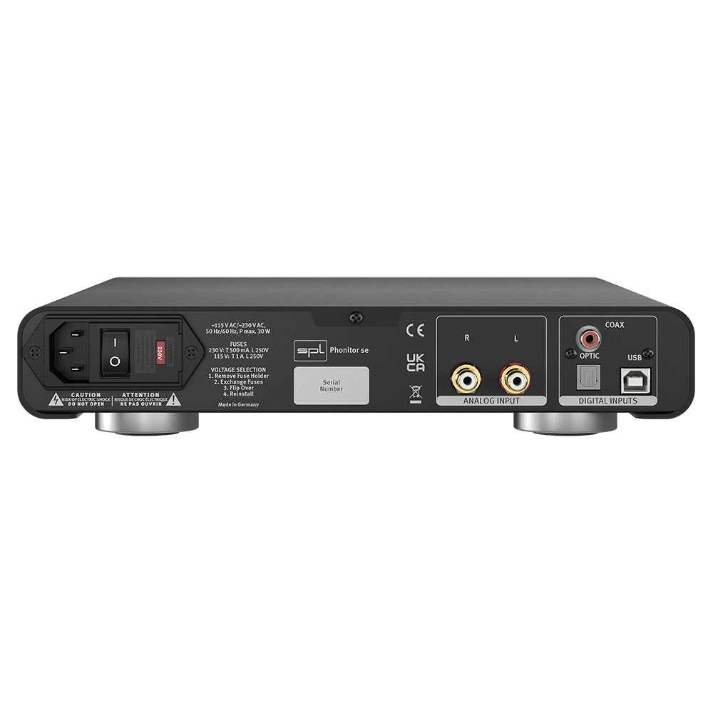 SPL Phonitor SE - High Fidelity Headphone Amplifier (Black)