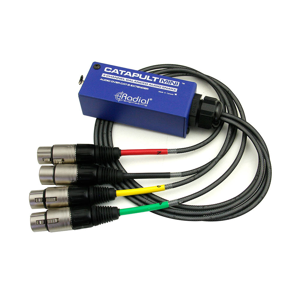 Radial Engineering Catapult Mini TX - 4-Channel Cat5 Audio Sender
