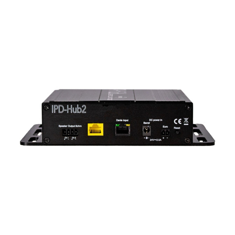 Soundtube IPD-HUB 2 - Compact Dante / AES67 Enabled Amplifier