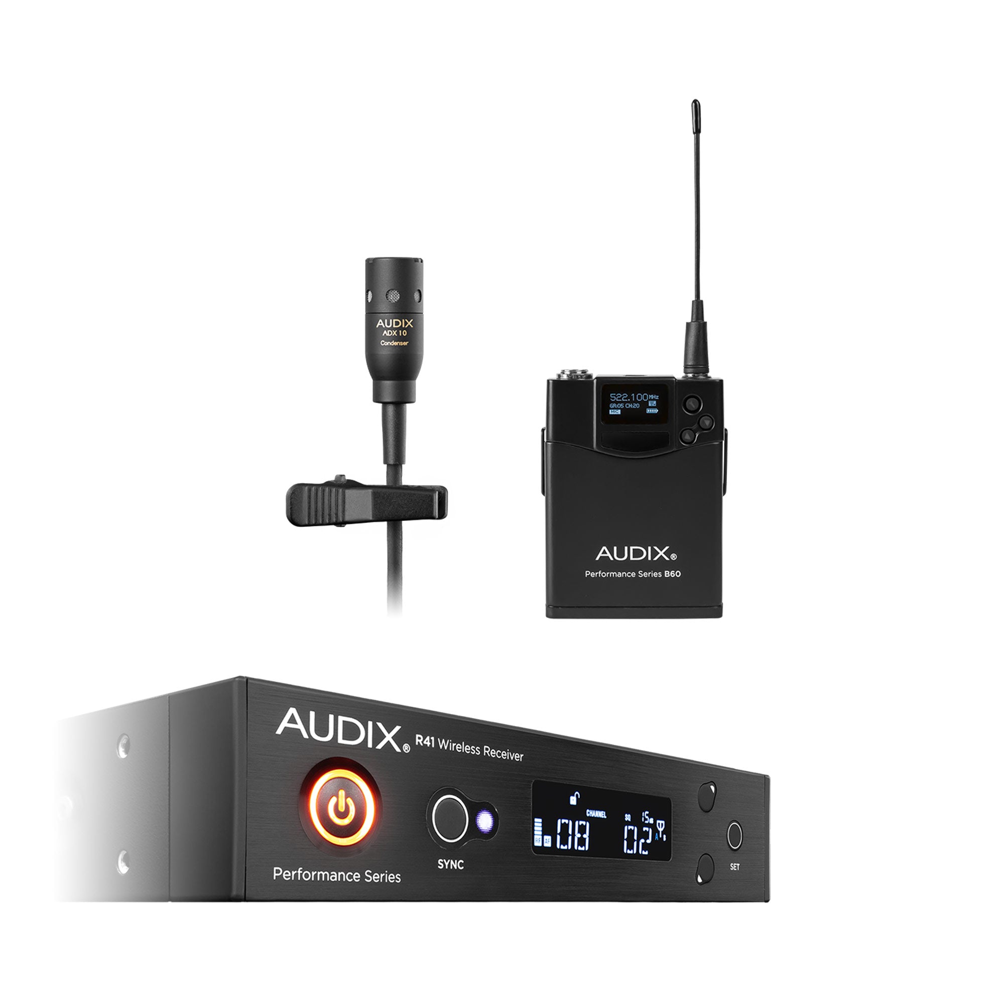 Audix AP41 L10 Lavalier Wireless System (B Band / 554-586 MHz)