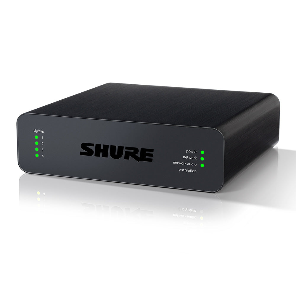Shure ANI4IN-BLOCK Audio Network Interface (Block Terminal to Dante with Logic)