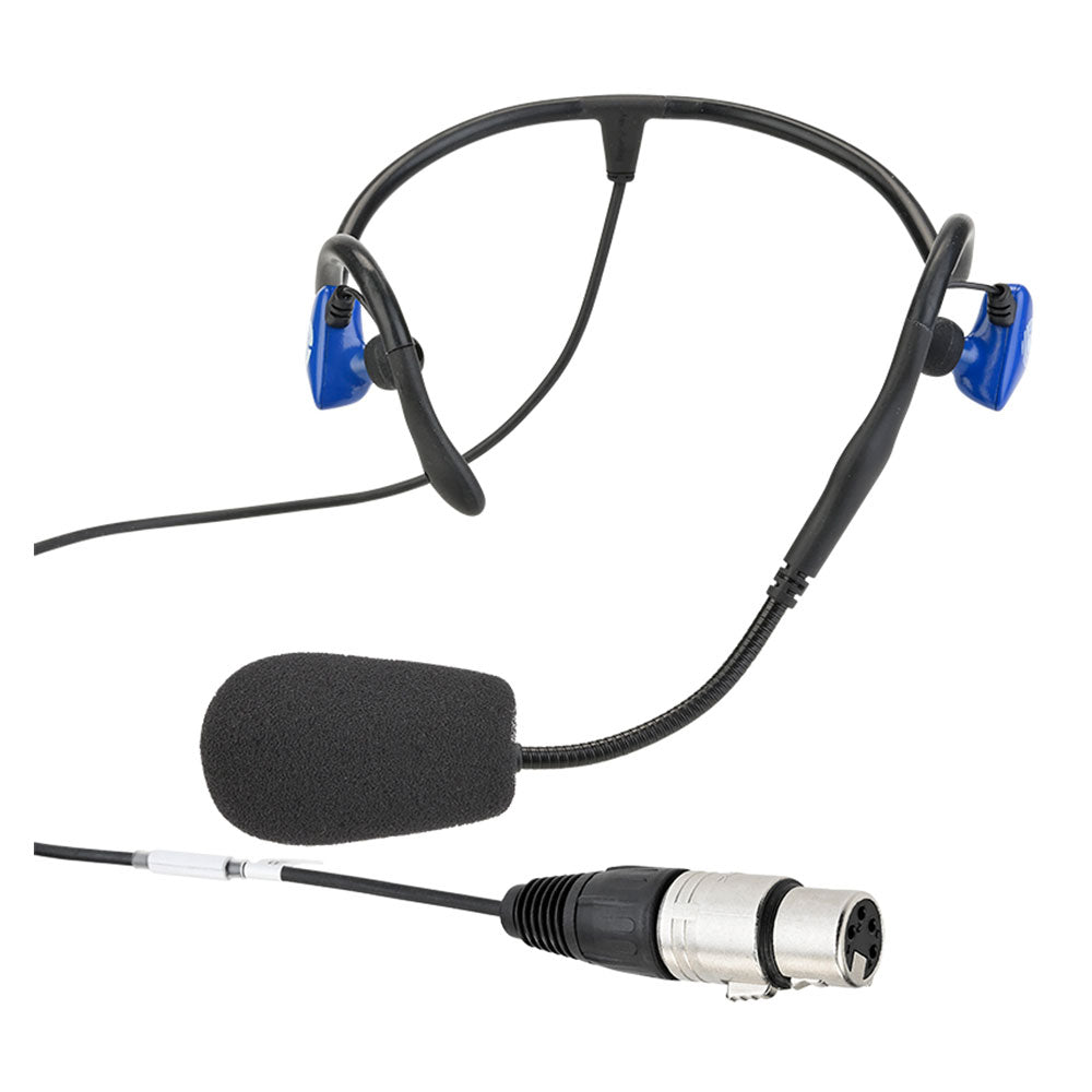 Clear-Com CC-70 - Wrap Around Dual-Ear Headset (with XLR4F)