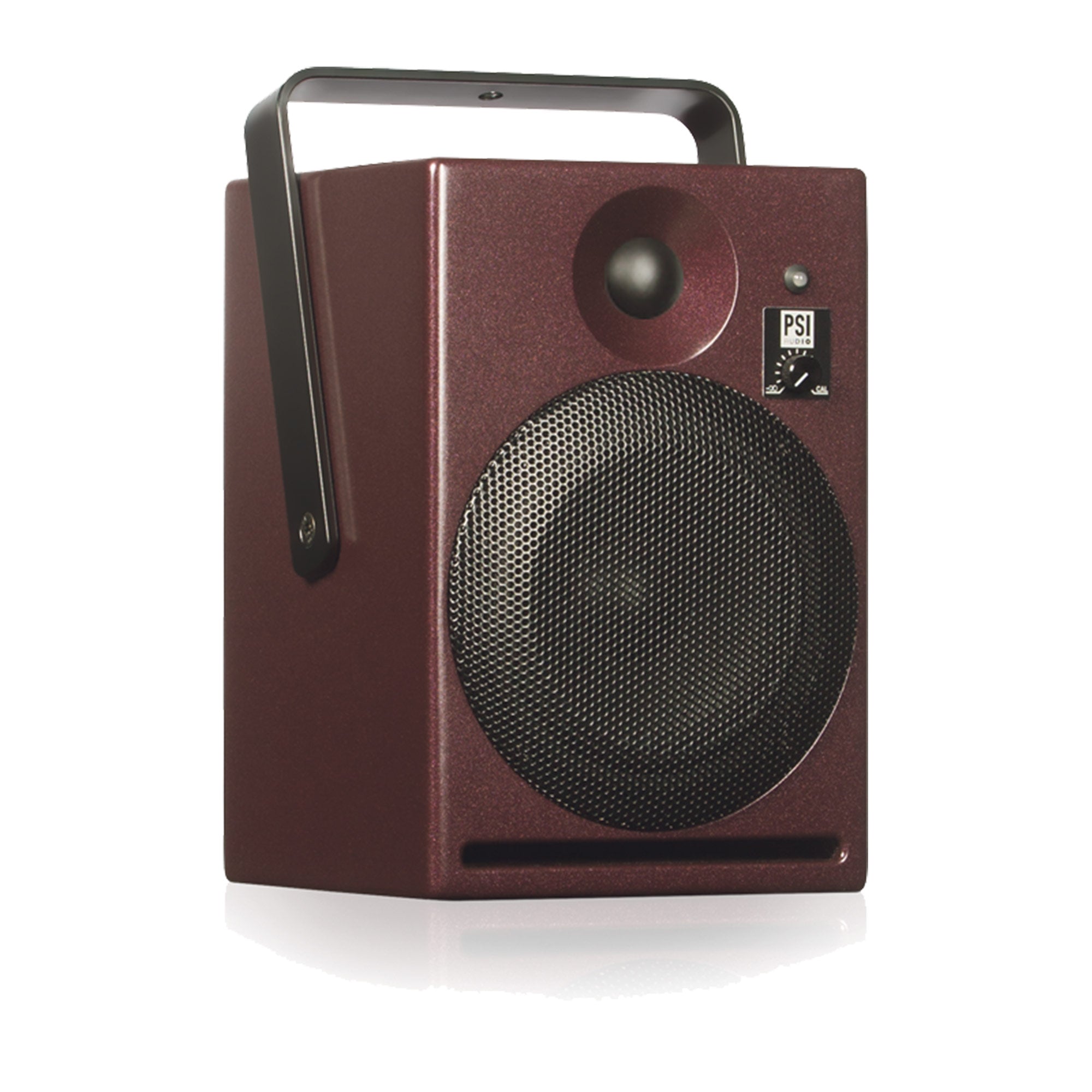 PSI Audio A14-M Broadcast - Compact Two-Way Studio Monitor with Bracket (Red)