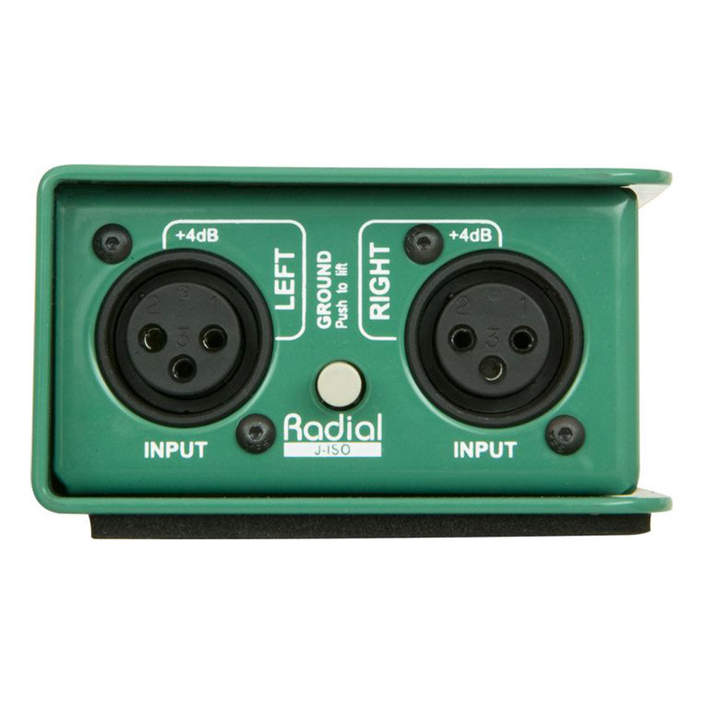Radial Engineering J-ISO Stereo +4 to -10dB Line Level Converter