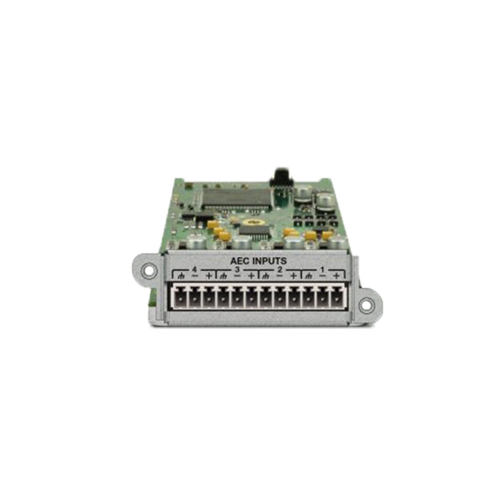 Symetrix 80-0064 - 4-Channel AEC Input Card for Edge or Radius Series