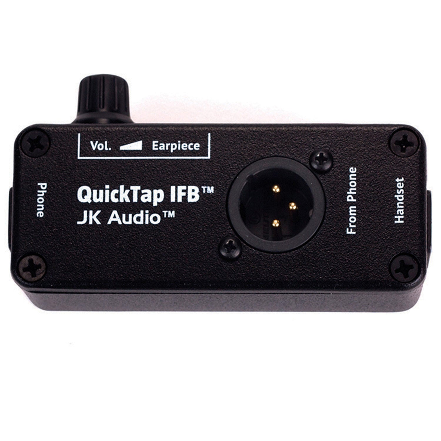 JK Audio QT-IFB Quick Tap-IFB - Telephone Handset Tap for IFB Intercom or ENG