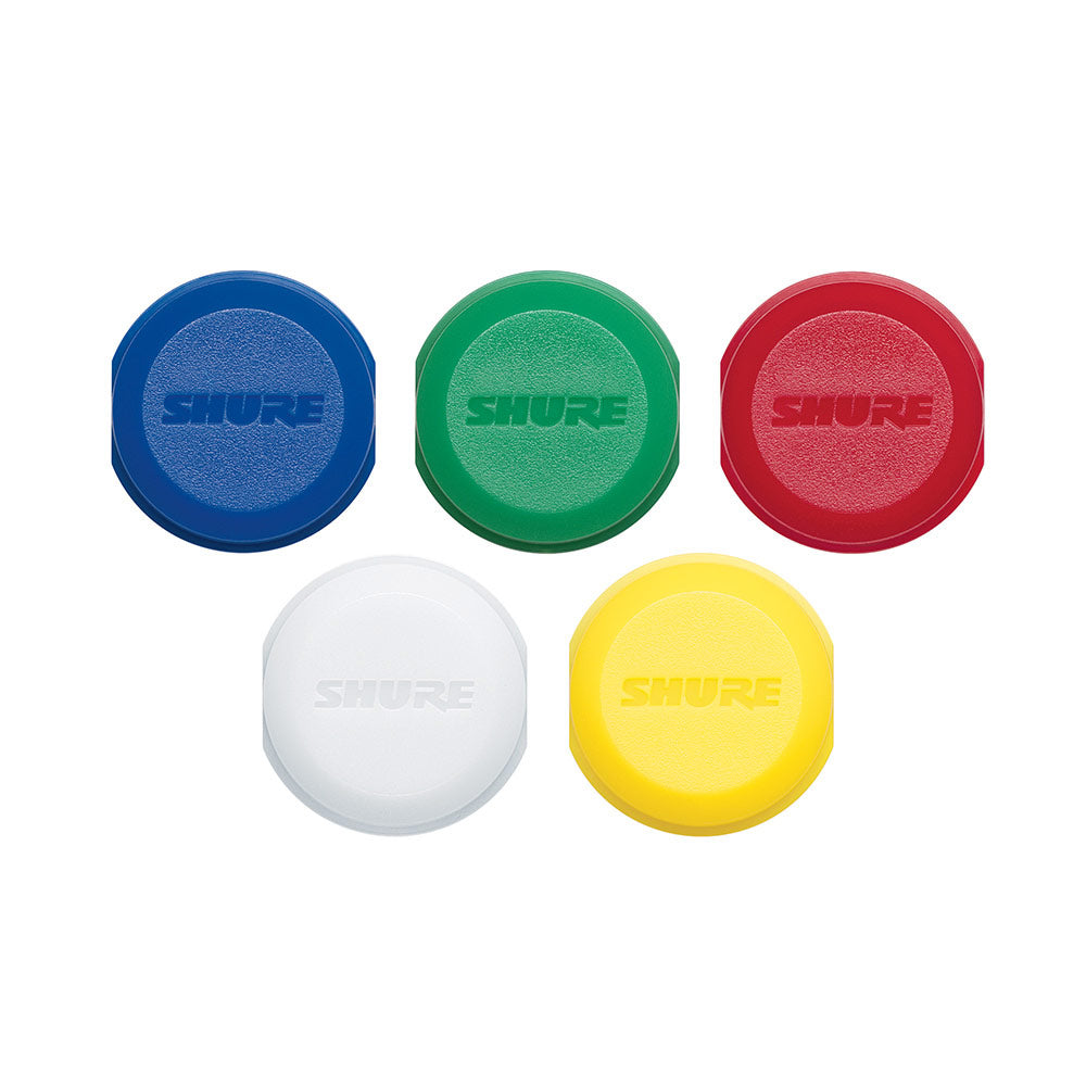 Shure WA621 Color Identification Caps for BLX2 Wireless (Set of 5)