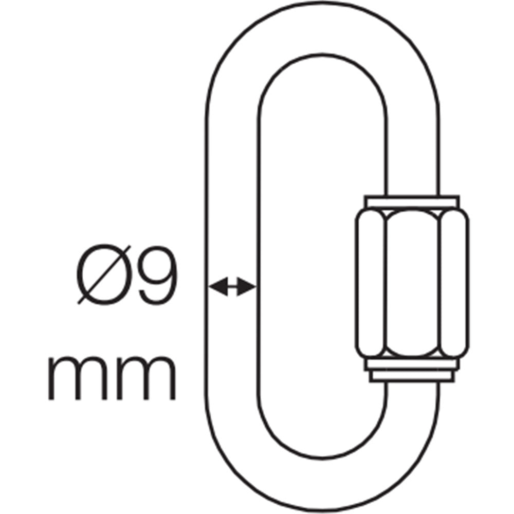DAS ANL-5 - Eyebolt and Carabiner Set for DAS Loudspeakers