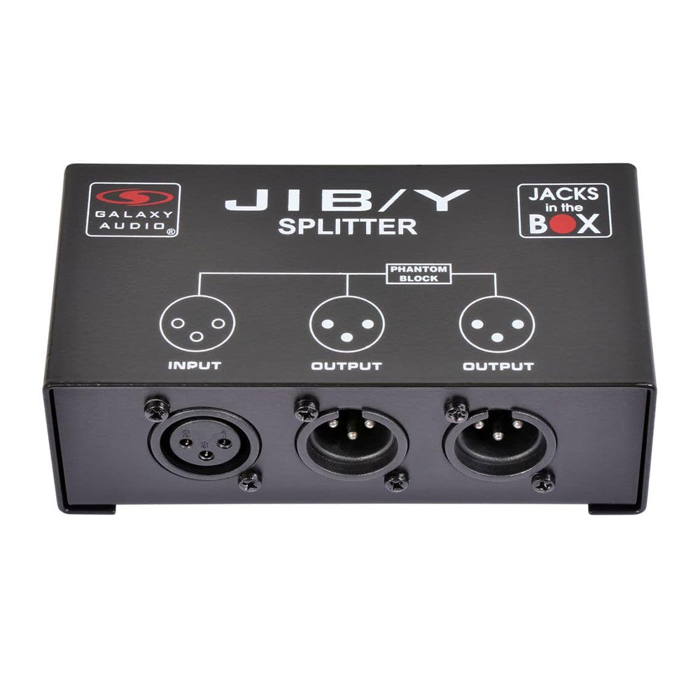 Galaxy Audio JIB/Y - 2-Way XLR Splitter