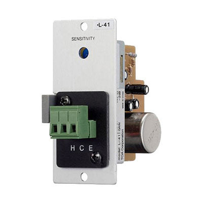 TOA L-41S T 600 ohm transformer Balanced Line Matching Terminal Block Input Module with Mute-Send