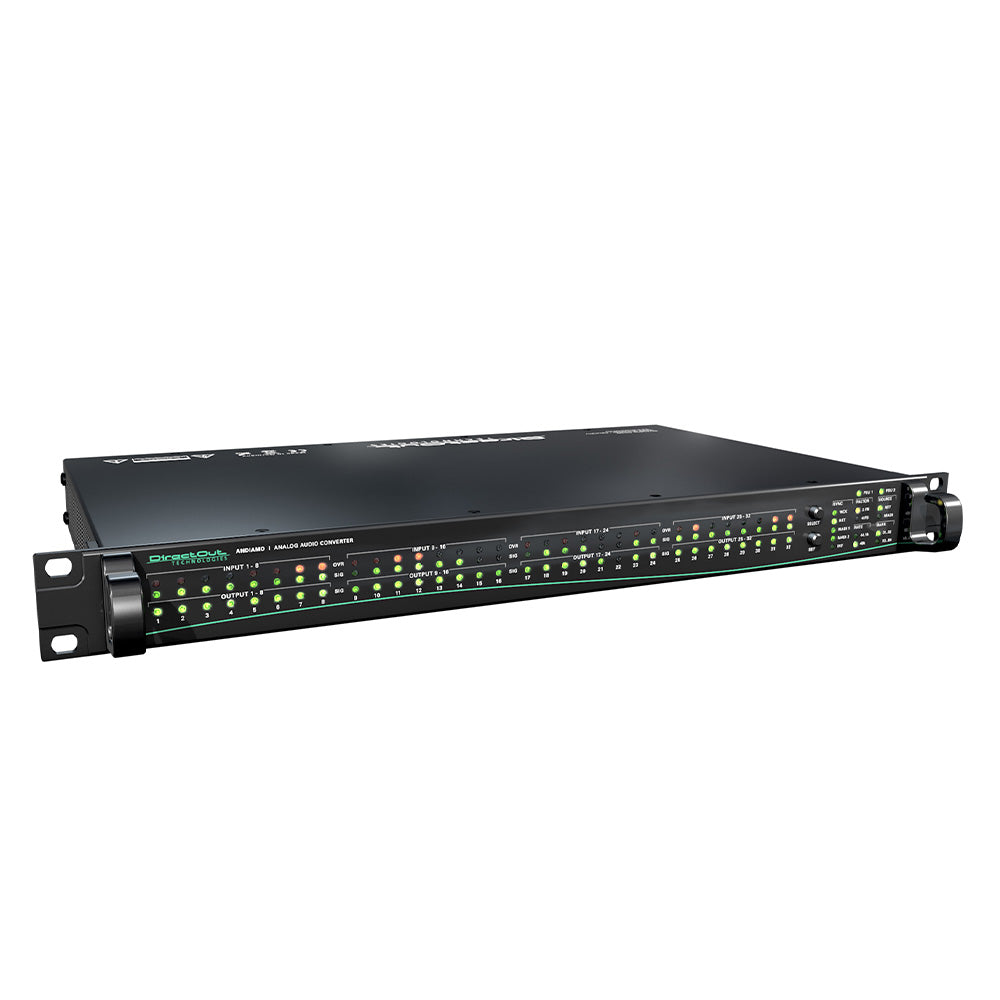 Directout ANDIAMO - 32x32 Channel AD/DA Converter with Ravenna