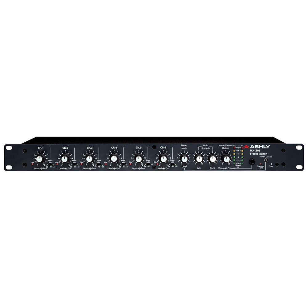 Ashly MX-206 Install 6-Channel Analog Mixer