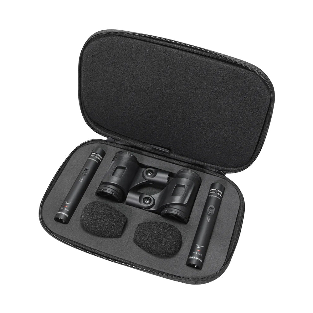 Beyerdynamic MC 930 Stereo Set - Matched Pair True Condenser Microphones (Cardioid)