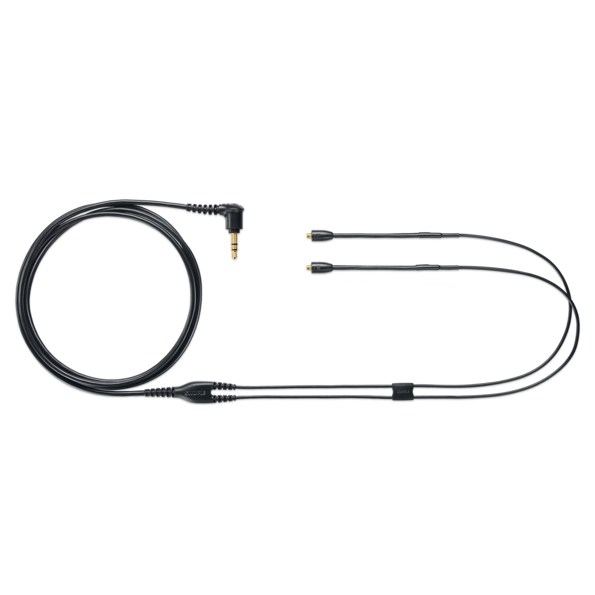 Shure EAC64BKS - Replacement Cable for SE Series Earphones (Black with Silver MMCX / 64 Inch)