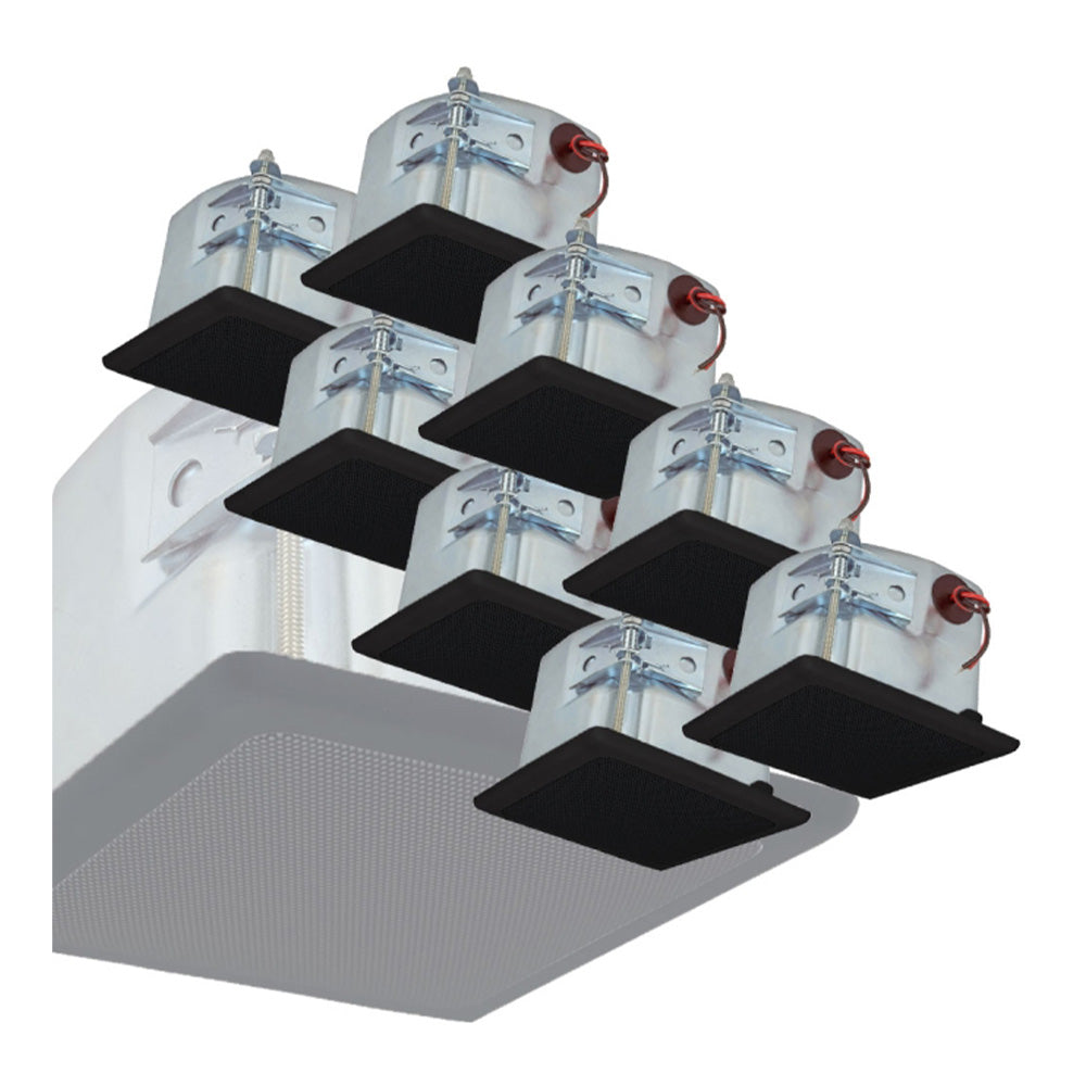 Soundtube IW31-EZ-BK MP - Full-Range 3-Inch In-Wall Loudspeaker (Black / 8-Pack)