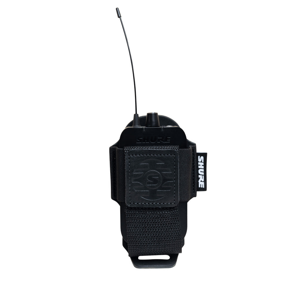 Shure SH-BODYPACK-PBK-L - Wireless Bodypack Transmitter Pouch (Black)