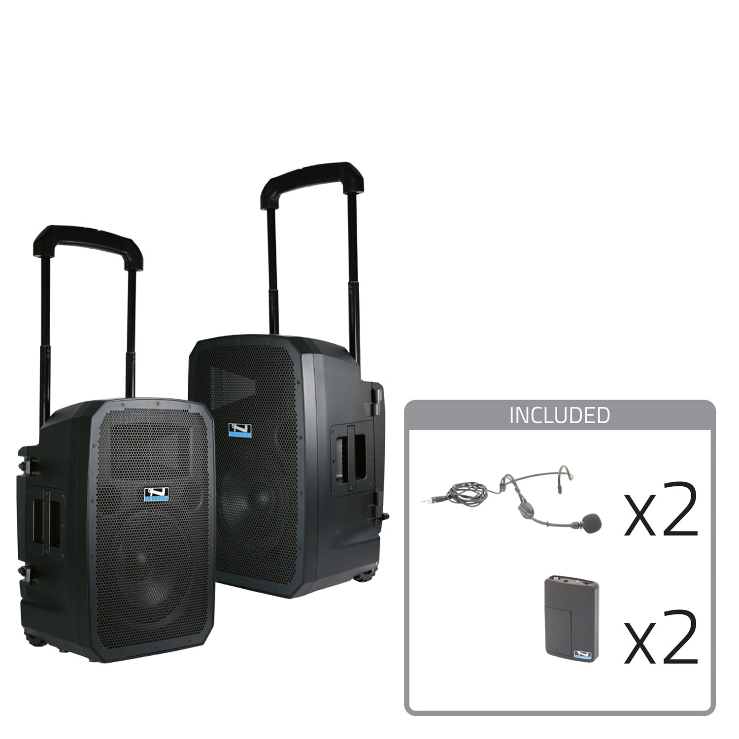 Anchor Audio Liberty 3 Hub Connect - Portable PA Package with 2x Wireless Headset Microphones