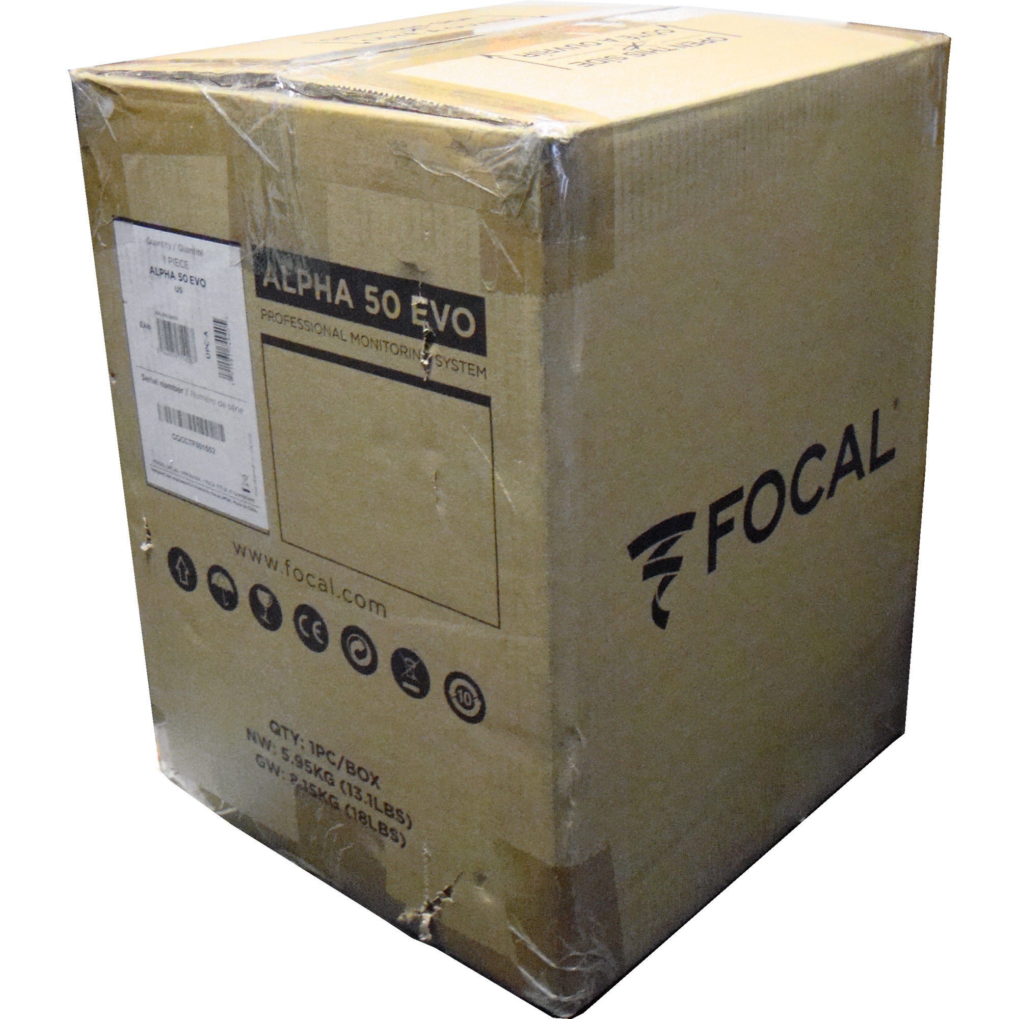 Focal Professional Alpha 50 Evo - Active 5-Inch 2-Way Studio Monitor (Pair) B-Stock