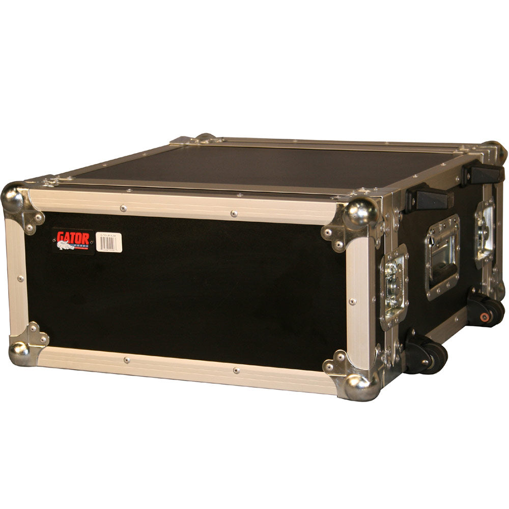 Gator G-TOUR 4UW ATA 4-Space Rack Road Case with Wheels and Handle