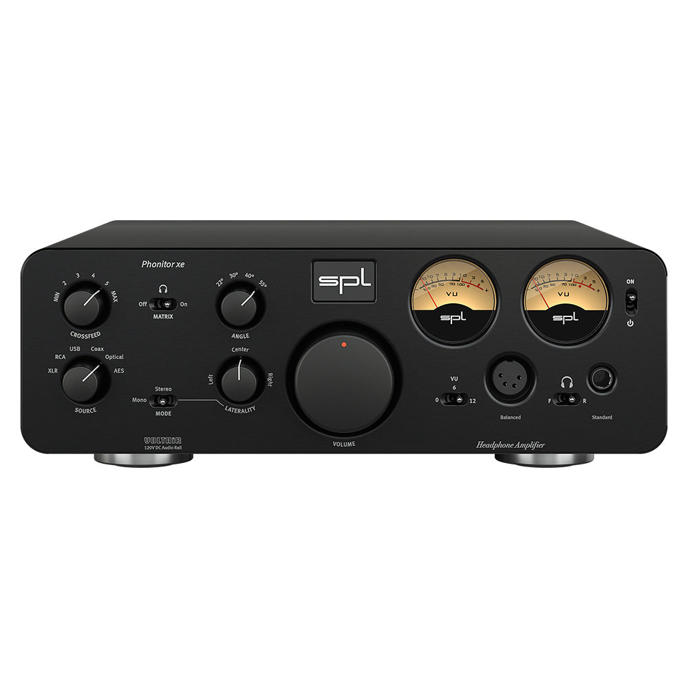 SPL Phonitor XE - High Fidelity Headphone Amplifier (Black with DAC Option)